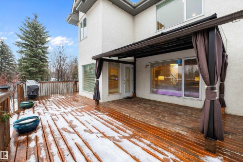 318 Darlington Crescent, Edmonton, AB - Outdoor With Deck Patio Veranda With Exterior