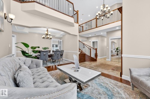49 Loiselle Way, St. Albert, AB - Indoor Photo Showing Living Room