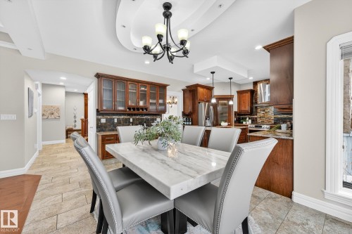 49 Loiselle Way, St. Albert, AB - Indoor Photo Showing Dining Room