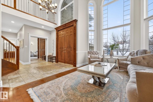 49 Loiselle Way, St. Albert, AB - Indoor Photo Showing Living Room