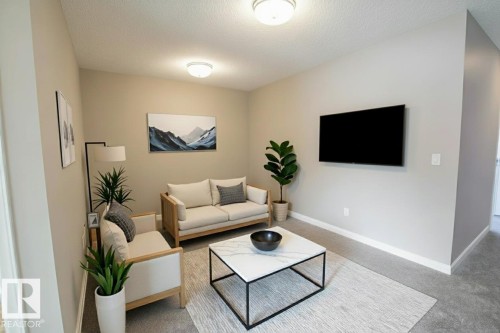 344 172 Avenue, Edmonton, AB - Indoor Photo Showing Living Room