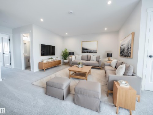 312 173 Avenue, Edmonton, AB - Indoor Photo Showing Living Room