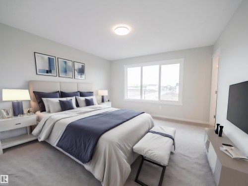 17624 4 Street, Edmonton, AB - Indoor Photo Showing Bedroom