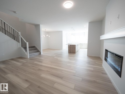 17527 7 Street, Edmonton, AB - Indoor With Fireplace