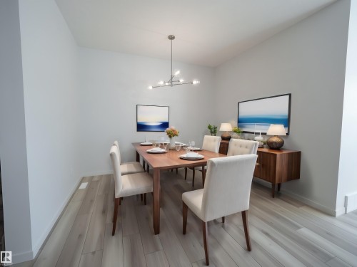 17527 7 Street, Edmonton, AB - Indoor Photo Showing Dining Room