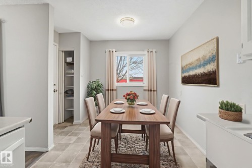 1 2020 105 Street, Edmonton, AB - Indoor Photo Showing Dining Room