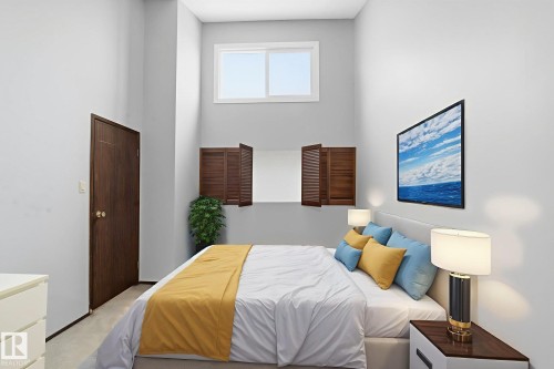 1 2020 105 Street, Edmonton, AB - Indoor Photo Showing Bedroom