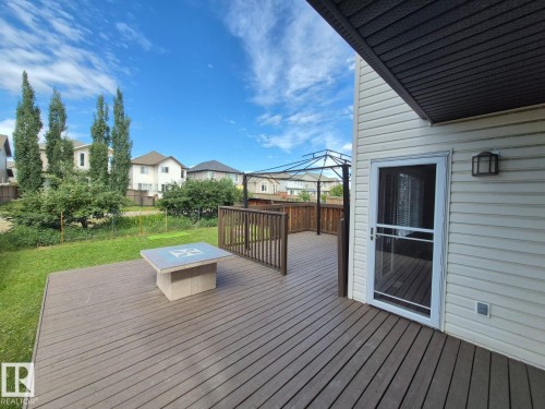8361 Shaske Crescent, Edmonton, AB - Outdoor With Deck Patio Veranda With Exterior