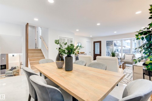 2712 41 Street, Edmonton, AB - Indoor Photo Showing Dining Room