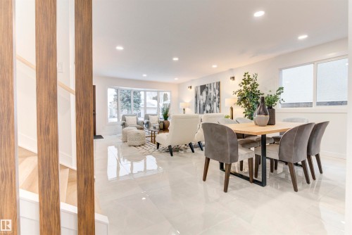 2712 41 Street, Edmonton, AB - Indoor Photo Showing Dining Room