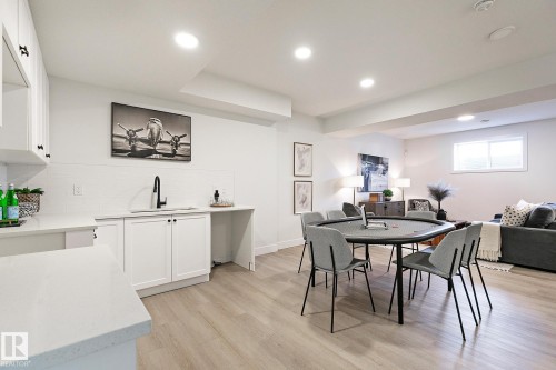 10404 70 Street, Edmonton, AB - Indoor Photo Showing Dining Room