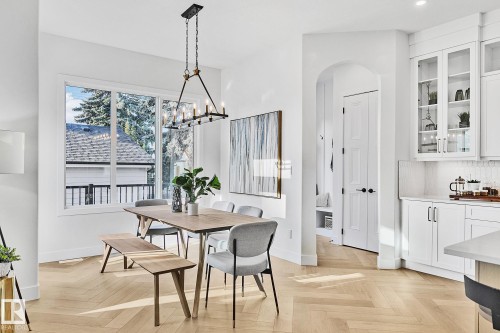10404 70 Street, Edmonton, AB - Indoor Photo Showing Dining Room