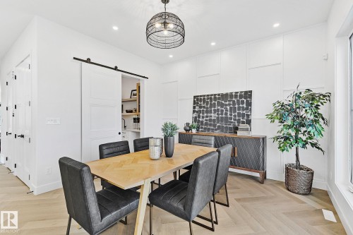10404 70 Street, Edmonton, AB - Indoor Photo Showing Dining Room