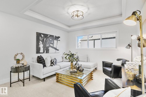 10404 70 Street, Edmonton, AB - Indoor Photo Showing Living Room