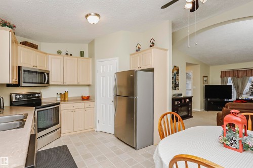 10105 105 Street, Morinville, AB - Indoor Photo Showing Kitchen With Stainless Steel Kitchen With Double Sink