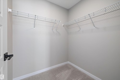 Spacious closet featuring light colored carpet - 4544 Kinsella Link, Edmonton, AB - Indoor With Storage