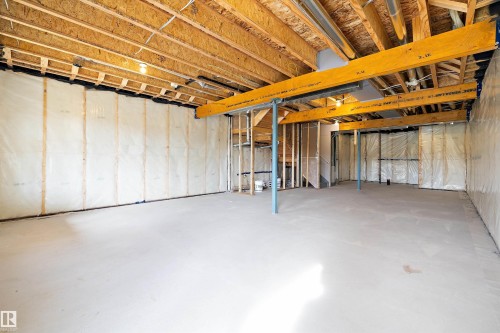 View of unfinished basement - 4544 Kinsella Link, Edmonton, AB - Indoor Photo Showing Basement