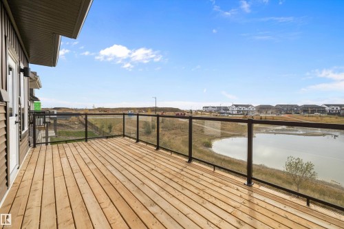 Deck featuring a residential view - 4544 Kinsella Link, Edmonton, AB - Outdoor With View