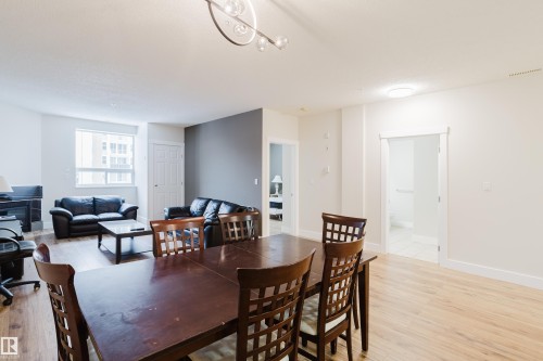 407 9919 105 Street, Edmonton, AB - Indoor Photo Showing Dining Room