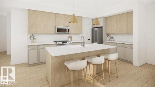 22 Grayson Green, Stony Plain, AB - Indoor Photo Showing Kitchen With Upgraded Kitchen