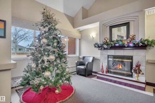419 6703 172 Street, Edmonton, AB - Indoor With Fireplace