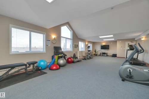 419 6703 172 Street, Edmonton, AB - Indoor Photo Showing Gym Room