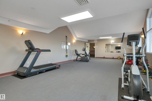 419 6703 172 Street, Edmonton, AB - Indoor Photo Showing Gym Room