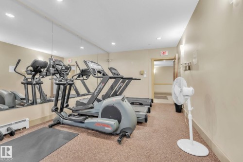 407 17407 99 Avenue, Edmonton, AB - Indoor Photo Showing Gym Room