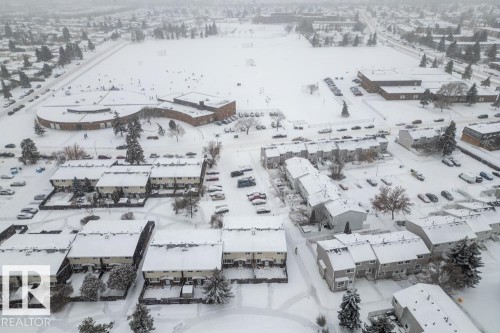 View of snowy aerial view - 196 Roseland Village, Edmonton, AB - Outdoor With View