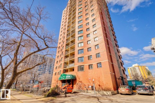 1702 9916 113 Street, Edmonton, AB - Outdoor With Facade