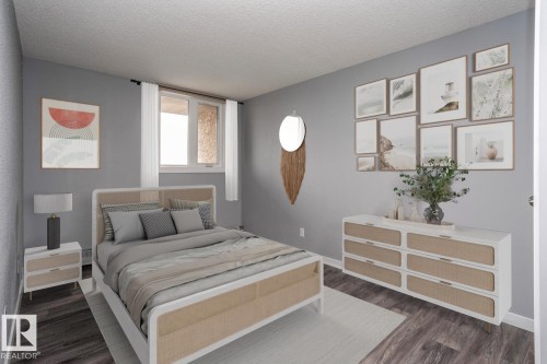 1702 9916 113 Street, Edmonton, AB - Indoor Photo Showing Bedroom