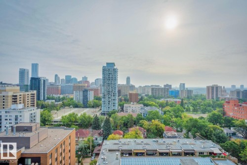 1702 9916 113 Street, Edmonton, AB - Outdoor With View