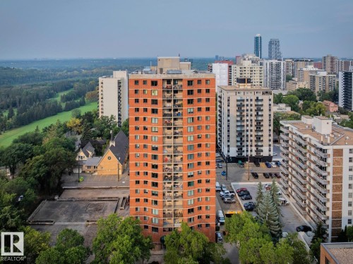 1702 9916 113 Street, Edmonton, AB - Outdoor With Facade
