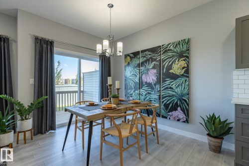 307 27 Street, Edmonton, AB - Indoor Photo Showing Dining Room