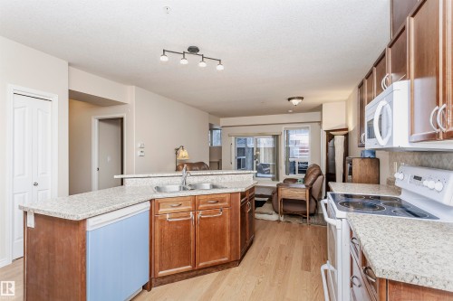 14 7510 89 Street, Edmonton, AB - Indoor Photo Showing Kitchen With Double Sink