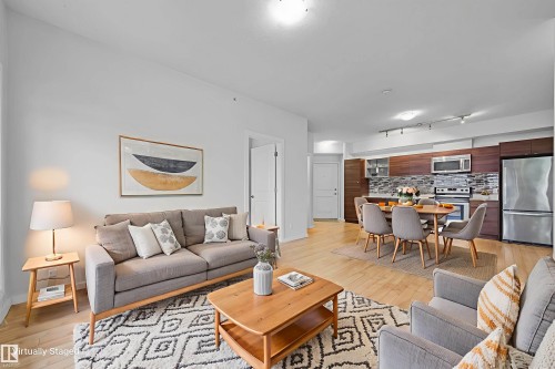 406 9523 160 Avenue, Edmonton, AB - Indoor Photo Showing Living Room