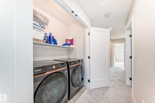 520 Bluff Lane, Leduc, AB - Indoor Photo Showing Laundry Room