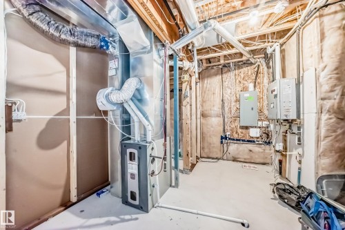520 Bluff Lane, Leduc, AB - Indoor Photo Showing Basement