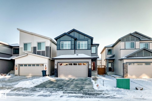 520 Bluff Lane, Leduc, AB - Outdoor With Facade