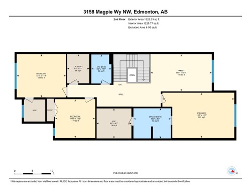 View of room layout - 3158 Magpie Way, Edmonton, AB - Other