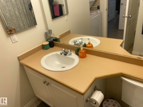 Bathroom featuring vanity - 336 9525 162 Avenue, Edmonton, AB - Indoor Photo Showing Bathroom