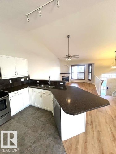 12 303 Leger Way, Edmonton, AB - Indoor Photo Showing Kitchen With Double Sink