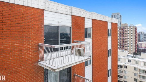1702 10150 117 Street, Edmonton, AB - Outdoor With Balcony With Exterior