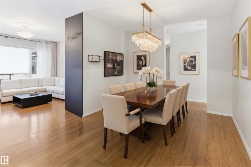 10615 134 Street, Edmonton, AB - Indoor Photo Showing Dining Room