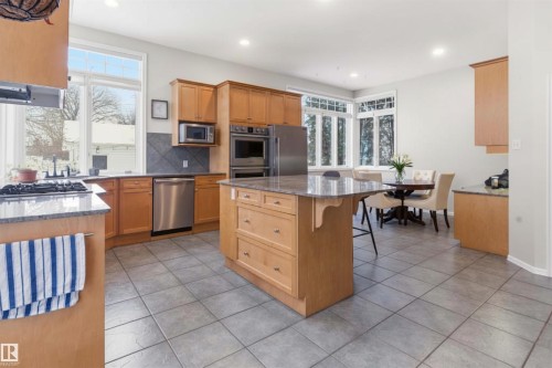 10615 134 Street, Edmonton, AB - Indoor Photo Showing Kitchen