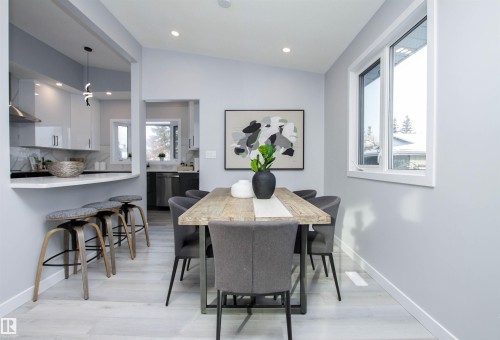 18616 66 Avenue, Edmonton, AB - Indoor Photo Showing Dining Room