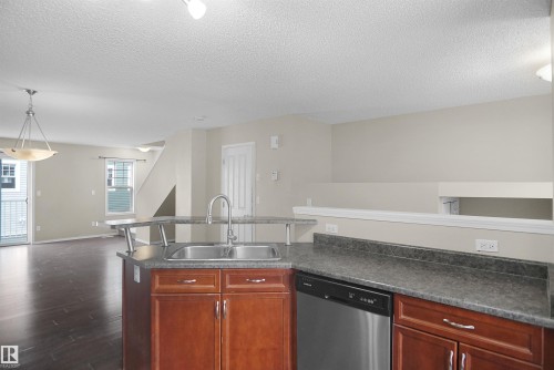 41 5604 199 Street, Edmonton, AB - Indoor Photo Showing Kitchen With Double Sink