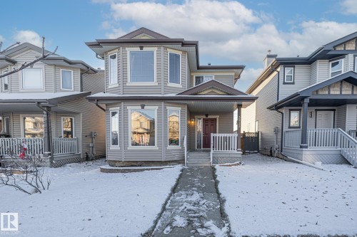 3913 159 Avenue, Edmonton, AB - Outdoor With Deck Patio Veranda With Facade