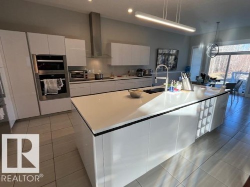 21428 25 Avenue, Edmonton, AB - Indoor Photo Showing Kitchen