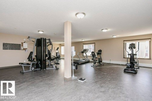 104 2207 44 Avenue Nw, Edmonton, AB - Indoor Photo Showing Gym Room